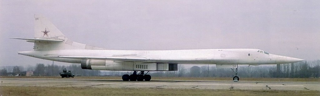 
TU-160: It is an aircraft of this type,  the Tupolev Tu-160, the alias 